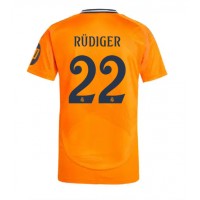 Real Madrid Antonio Rudiger #22 Gostujuci Dres 2024-25 Kratak Rukav